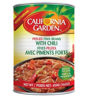 Fava Beans- Spicy Peeled Recipe  "CALIFORNIA GARDE
